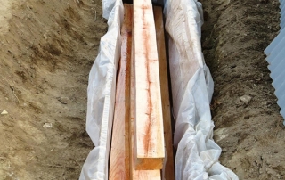 Traitement des poutres de bois