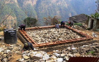 Première protection antisismique mise en place