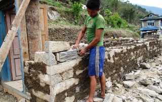 One of the regular workers doing his job