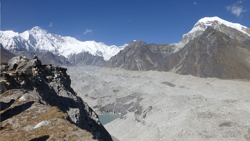 Glacier, Gokyo Népal 2012